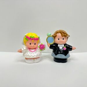 Little People Bride and Groom